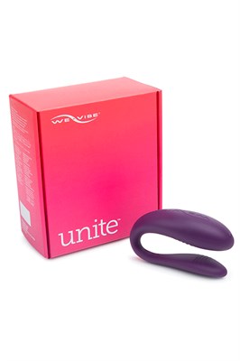 Вибромассажер для пар We-Vibe Unite 2 с ДУ, пурпурный