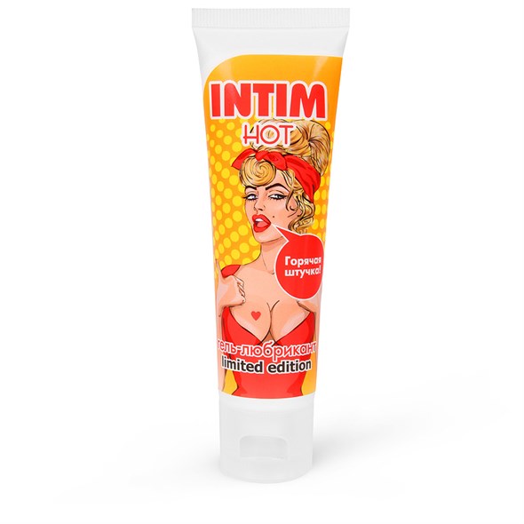 Гель-любрикант Intim Hot Limited Edition согревающий, 50 г - фото 45532