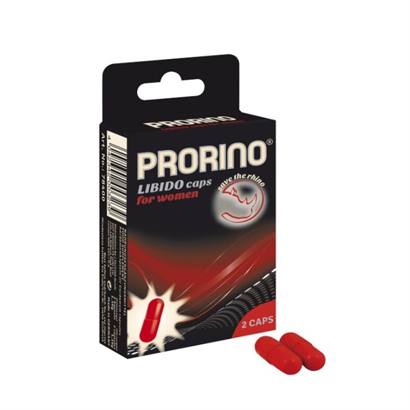 Возбуждающее средство Prorino Libido Caps женское, 2 капсулы - фото 45571