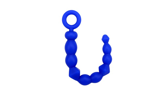 Цепочка Bendy синий силикон Д - 1,9см - фото 47068