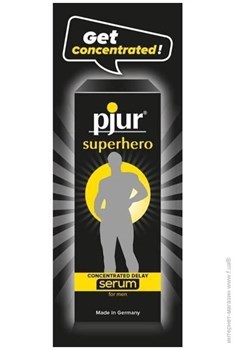 Гель Pjur Superhero Serum мужской пролонгирующий, 1.5 ml - фото 47853