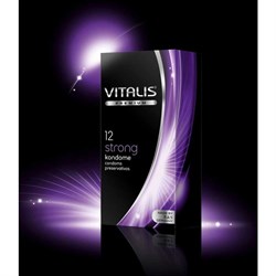 Презерватив VITALIS Premium Strong кольца и пупырышки,1шт - фото 48079