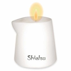 Массажная свеча с ароматом сандала Shiatsu - 130 г. - фото 48083