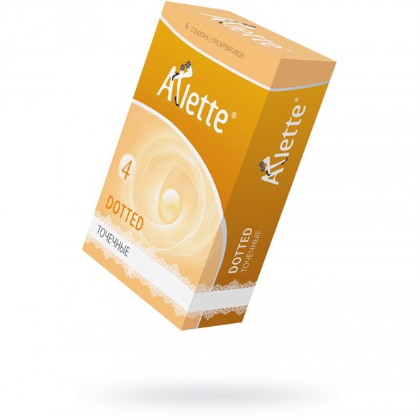 Презервативы Arlette Dotted, точечные, 6шт - фото 51133
