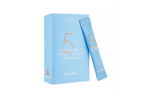 Шампунь для объема волос с пробиотиками Masil 5 Probiotics Perpect, 8 мл - фото 53242
