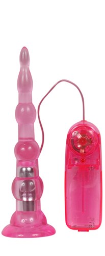 Вибро-ёлочка Sliders Short розовая, диаметр 1-3см - фото 53467