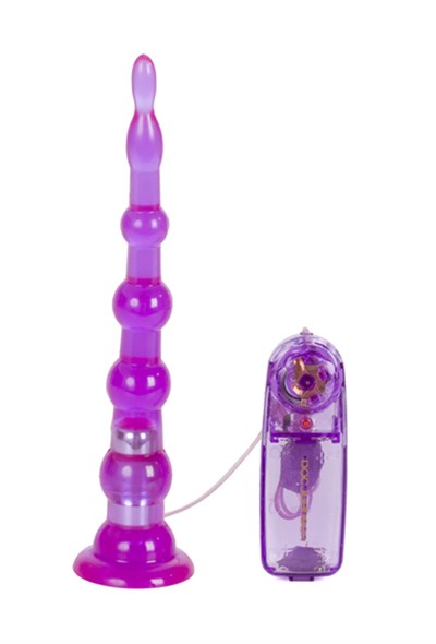 Вибро-ёлочка Sliders Long фиолетовая, диаметр 1-3см - фото 53469
