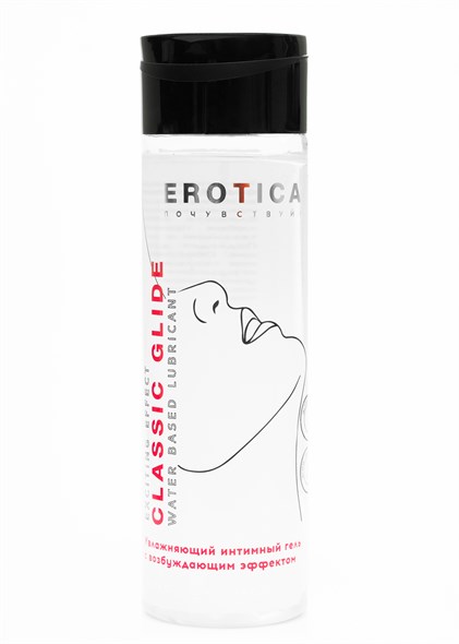 Лубрикант Erotica возбуждающий с женьшенем и гуараной, 200 мл 00001308191 - фото 54910