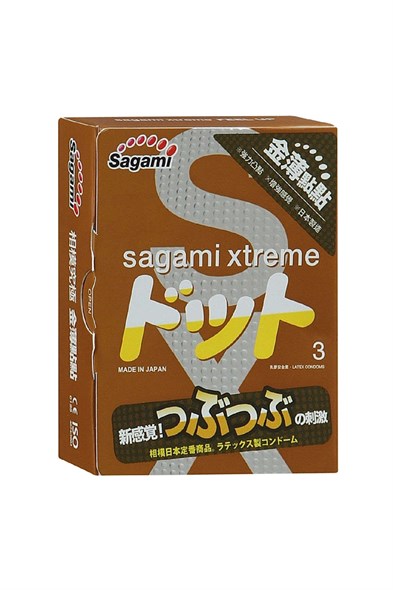 Презервативы Sagami Xtreme Feel Up облегание и рельеф сверхтонкий латекс 0,04мк, 3шт - фото 55444