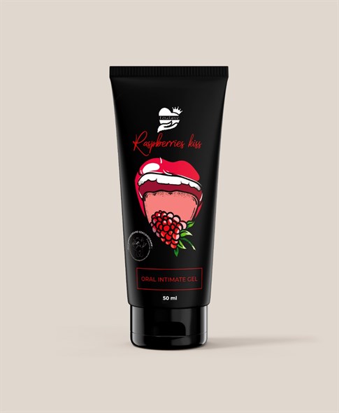 Оральный любрикант Raspberries kiss малина, 50мл - фото 55558