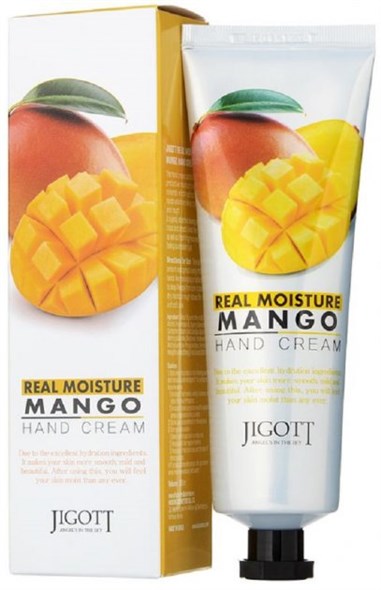 Увлажняющий крем для рук Jigott Real moisture Mango, 100ml - фото 55720