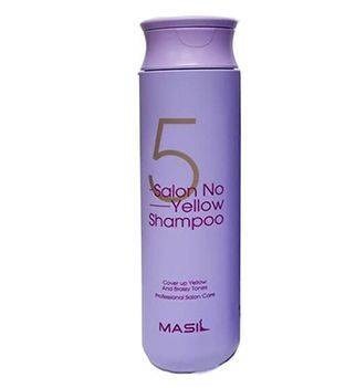 Тонирующий шампунь для осветленных волос Masil 5 Salon No Yellow, 300мл - фото 56890