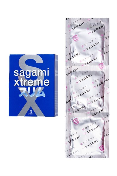 Презервативы Sagami Xtreme Feel Fit розовые без накопителя сверхтонкий латекс 0,04мк, 3шт 00000116666 - фото 59002