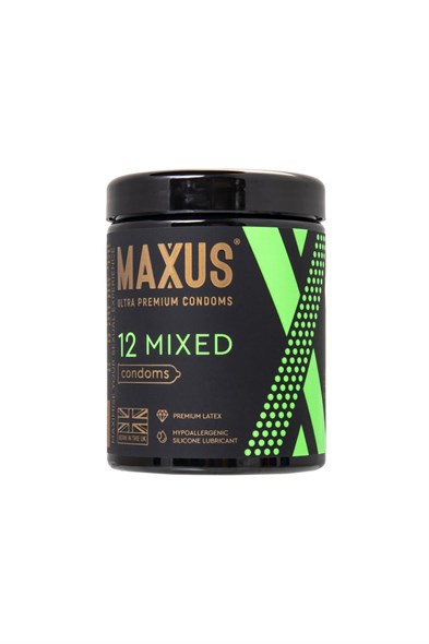 Презервативы Maxus Mixed, набор в железном кейсе, №12 00001308097 - фото 59018