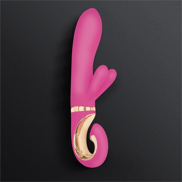 Вибратор Gvibe Grabbit Mini для клитора и G-точки, 6 режимов, розовый 00001308819 - фото 59641