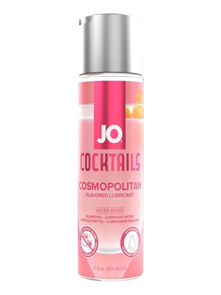Орально-вагинальный лубрикант JO Cocktails со вкусом коктейля Cosmopolitan, 60 мл 00001308488 - фото 59813