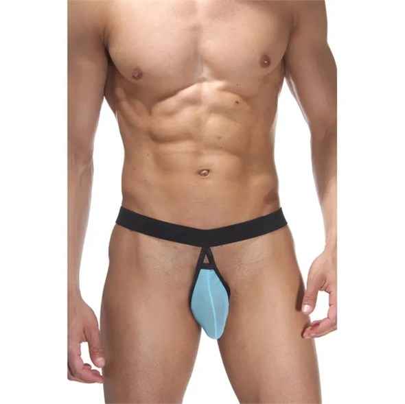 Мужские трусы стринги бирюзовые LaBlinque размер L/XL 00001309982 - фото 61357