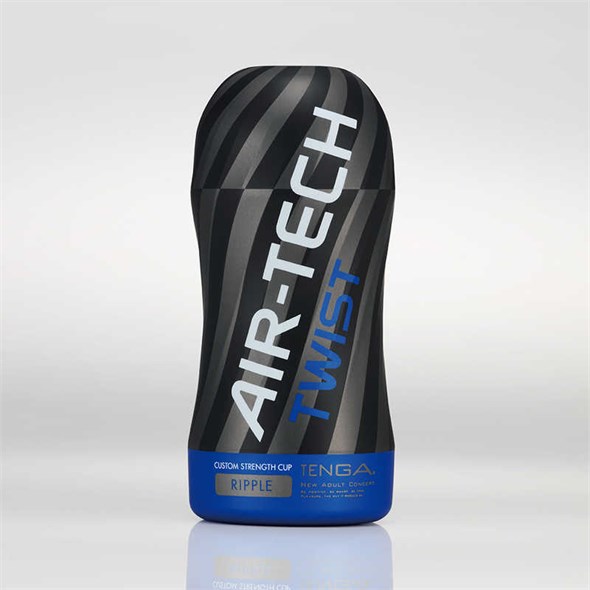 Мастурбатор Tenga Air-Tech Twist тугой, серый 00001307363 - фото 61904
