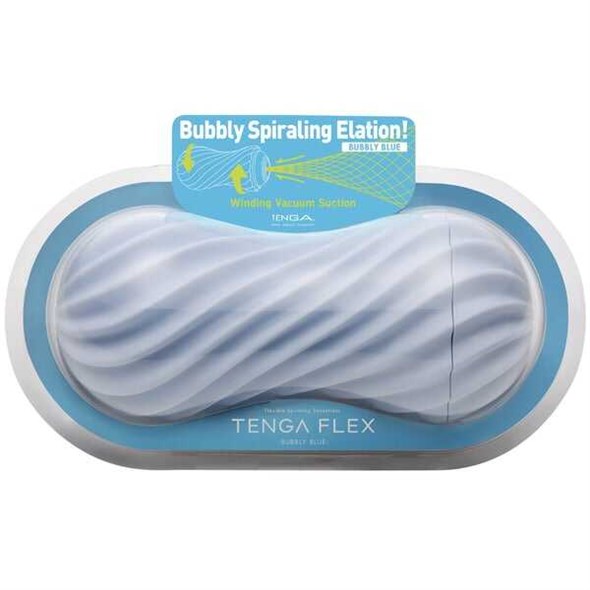 Мастурбатор Tenga Flex Bubbly Blue 00001509553 - фото 64877