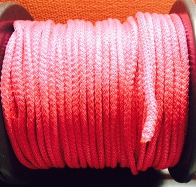 Веревка для шибари красная, диаметр 10мм, цена за 1м