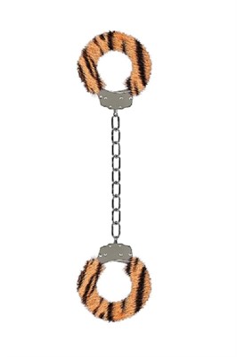 Оковы «Furry Ankle Cuffs»  для щиколоток, тигровые 00000014935