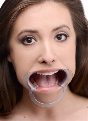 Расширитель рта Dental Mouth Gag прозрачный пластик
