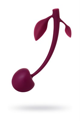 Вагинальный шарик Jos Cherry, вишневый силикон, 3,4см
