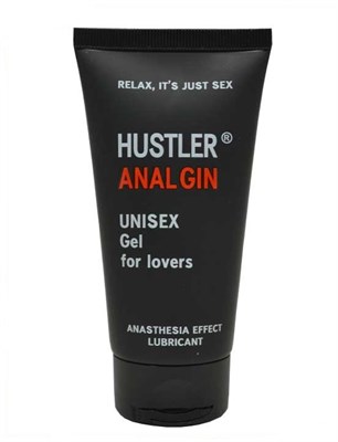 Гель анальный Hustler Analgin водно-силиконовый охлаждающий, 75ml 00000009812