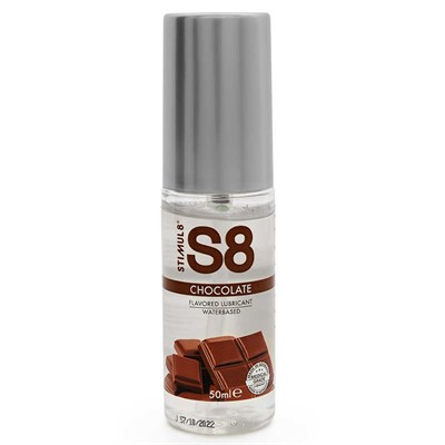 Оральный премиум-лубрикант Stimul8 S8 шоколад, 50мл.