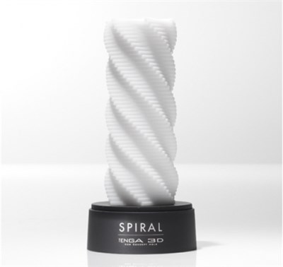 Мастурбатор Tenga 3D Spiral вращение и посасывание