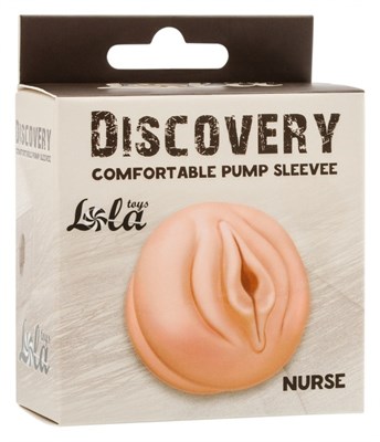 Сменная насадка для вакуумной помпы Discovery Nurse телесная вагинка