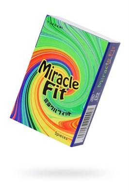 Презервативы Sagami Miracle Fit плотно облегающие розовые, 5шт