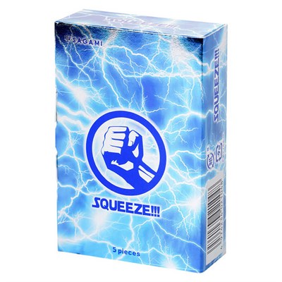 Презервативы Sagami Squeeze латексные розовые, 5 шт