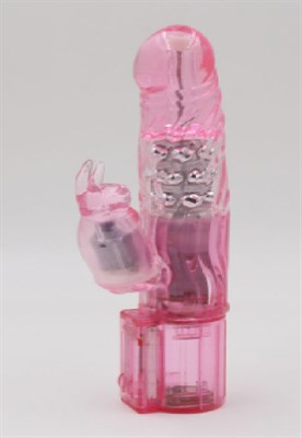 Ротатор Thrusting многопрограмный, розовый гель 24,5*4 см