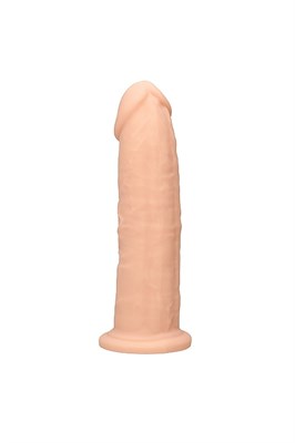 Фаллос Silicone Dildo термоактивный силикон без мошонки, 19,2см.