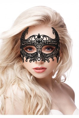 Кружевная маска ручной работы на глаза Empress Black Lace Mask