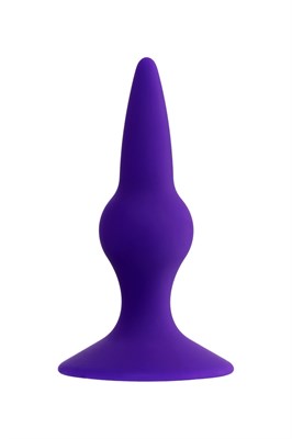 Анальная втулка ToDo by Toyfa Klapsy, фиолетовый силикон, 10,5 см, ? 3 см
