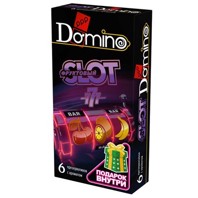Презервативы Domino Premium Фруктовый Slot 6 шт.