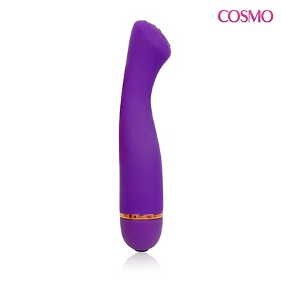 Вибратор Cosmo для точки G фиолетовый силикон, 15,5*3,6 см