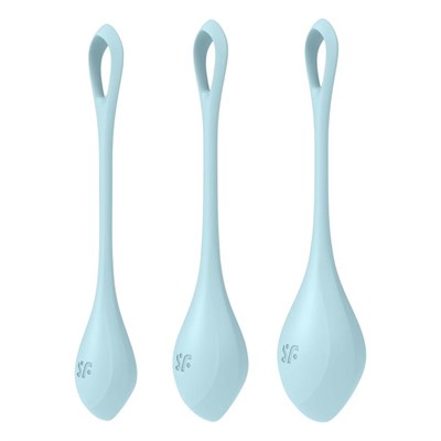 Набор одинарных вагинальных шариков Satisfyer Yoni Power 2, тиффани 00000117387