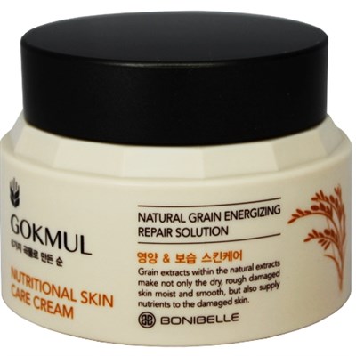 Питательный крем Bonibelle Gokmul Nutritional Skin для сухой и поврежденной кожи лица, 80мл