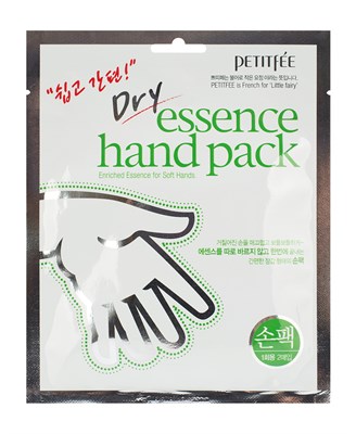 Увлажняющая питательная маска для рук Dry Essence hand pack, Petitfee