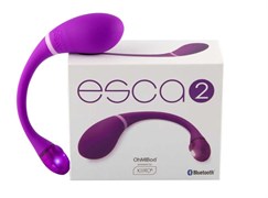 Интерактивный смарт вибратор OhMiBod Esca2 Kiiroo фиолетовый 00001307361