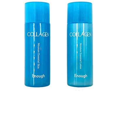 Набор для омоложения кожи (тонер+лосьон) Collagen Skin Lotion Kit, 30+30мл