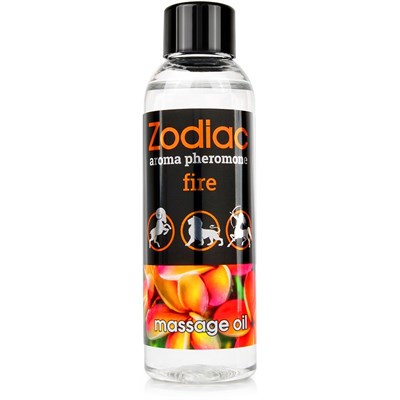 Массажное масло ZODIAC FIRE с феромонами, 75 мл
