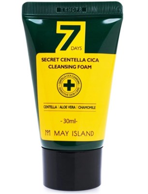 Пенка для умывания May Island Secret Centella Cica Cleansing foam, 30ml