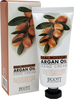 Увлажняющий крем для рук Jigott Real moisture Argan oil, 100ml