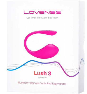 Гаджетовый смарт вибратор для пар Lovense Lush 3, розовый 00001308111