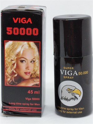 Спрей-пролонгатор Viga 50000 Strong Delay Spray с витамином Е, 45мл