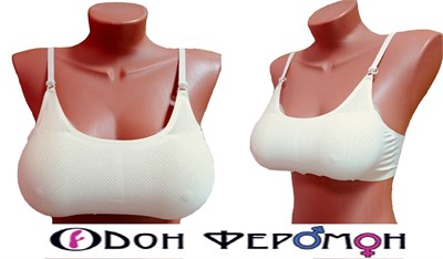 Накладная грудь с креплением в виде бюста, размер L 00000013632